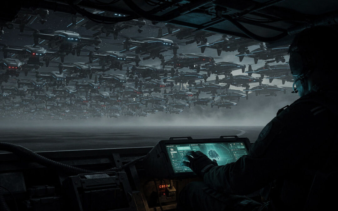 One Soldier. Ninety-Six Drones. No Human Pulls the Trigger.